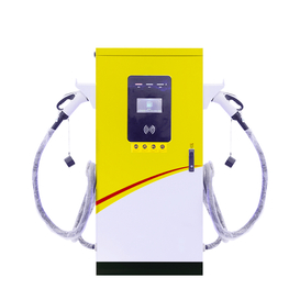 Station de recharge Fast EV 120KW DC avec pistolet Double CCS2 et pour un projet commercial