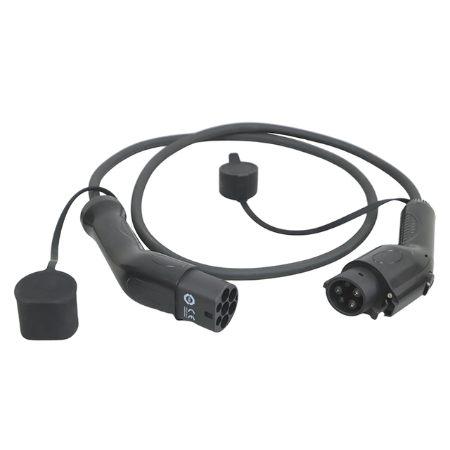 Evtaurus 40a 9,6 kW de type 1 à type 2 câble de charge EV pour la voiture électrique standard américaine