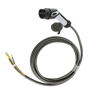 Câble de charge EV Type 2 Remplacement du câble ouvert pour la station, 16A32A, 3KW 7,2 kW 3phases 