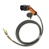 Câble de charge EV Type 2 Remplacement du câble ouvert pour la station, 16A32A, 3KW 7,2 kW 3phases 