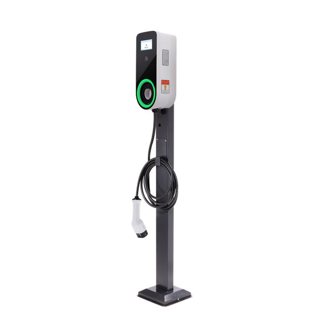 Station de charge de charge EV 16A / 32A Commercial OCPP 1.6 compatible SAE J1772 & IEC 62196-2 