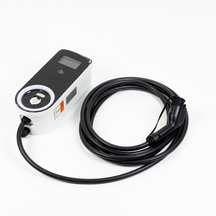 Station de recharge EV commerciale 16A / 32A à la meilleure vente en charge OCPP1.6 avec câble 5M et SAE J1772 et IEC 62196-2