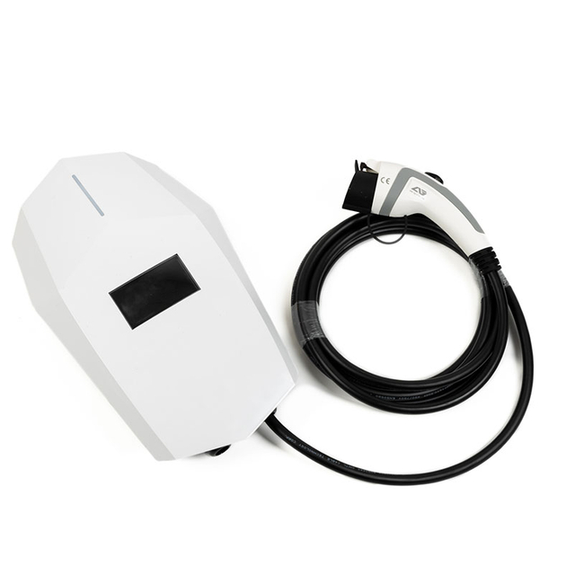 16A / 32A JT10 OCPP 1.6J 4G WiFi LAN Commercial EV Wallbox （3,6KW 7.2KW 11KW 22KW） avec IEC 62196-2 ou SAEJ1772