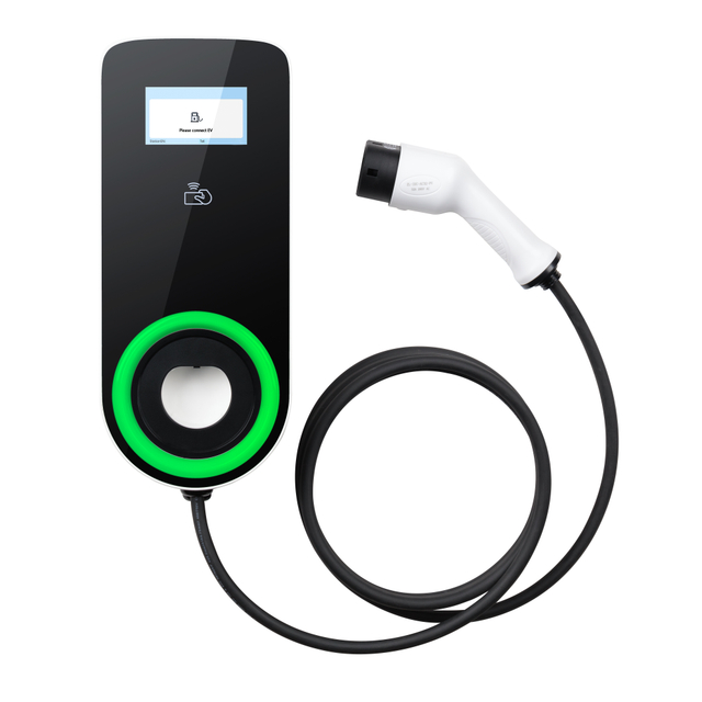 Station de charge de charge EV 16A / 32A Commercial OCPP 1.6 compatible SAE J1772 & IEC 62196-2 