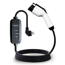 1Phase 7.3KW 6A-32A Current réglable CEE SCHUKO PLIGE 5M MODÈLE 2 CHARGEUR EV PORTABLE AVEC CERTIFICAT CE