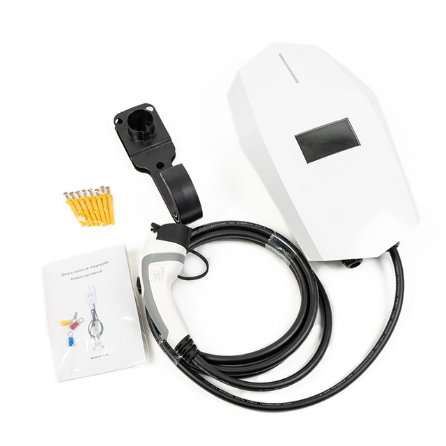 Evtaurus JT10 Basic EV Charger （16A 32A 7.2KW 11KW 22KW） avec 20ft SAE J1772 & IEC 62196-2